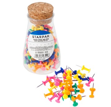 PINEZKI TABLICOWE 150 SZT STK OFFICE OPAK 12/9 SZT