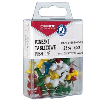 PINEZKI TABLICOWE OFFICE PRODUCTS (25) 6029 A'10