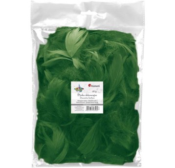 PIÓRKA 16G C.ZIELONE 5-12CM