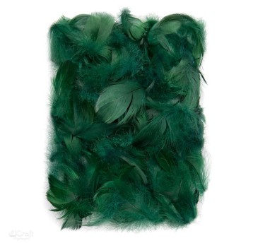 PIÓRKA 5-12 CM, 10 G DARK GREEN A'6 2796