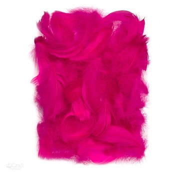 PIÓRKA 5-12 CM, 10 G DARK PINK A'6 2758