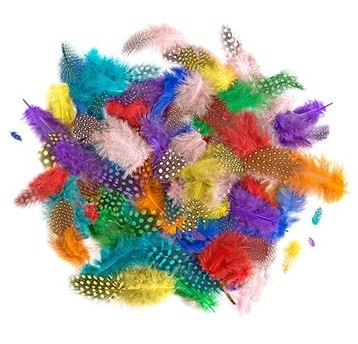 PIÓRKA BAŻANTA 4-7 CM, 10 G, BRIGHTS 3370