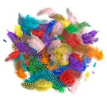 PIÓRKA BAŻANTA 4-7 CM, 10 G, BRIGHTS 3370