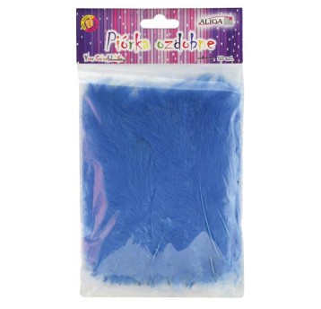 PIÓRKA JASNO NIEBIESKIE (P-003) 10-12CM 50SZT 8301