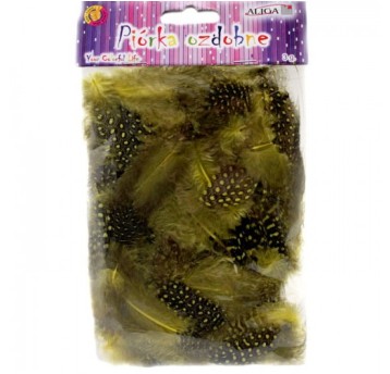 Piórka nakrapiane żółte (PN-02) 3g 5643