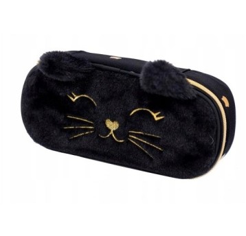 Piórnik ASTRABAG FLUFFY KITTY BLACK AC6 2614