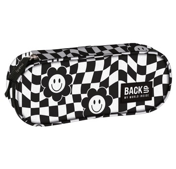 PIÓRNIK BACKUP A14 CZARNO BIAŁY HAPPY FACE 9665
