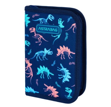 Piórnik pojedynczy dwuklap. bez wyp. ASTRABAG DINO