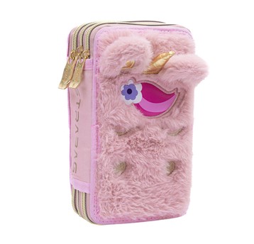 PIÓRNIK POTRÓJNY Z WYPOSAŻ. FLUFFY UNICORN 8709