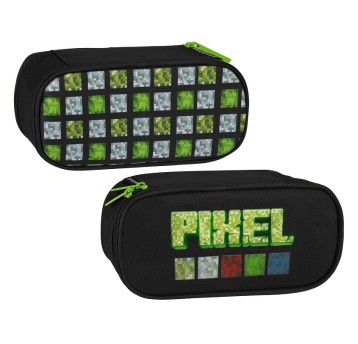 PIÓRNIK SASZETKA OWAL 1ZAM PIXEL ZIEL STK 8617