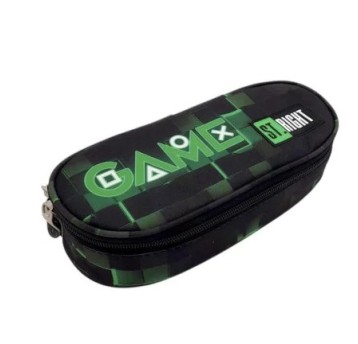 PIÓRNIK SASZETKA USZTYW Z KLAPKA GREEN GAME 1547
