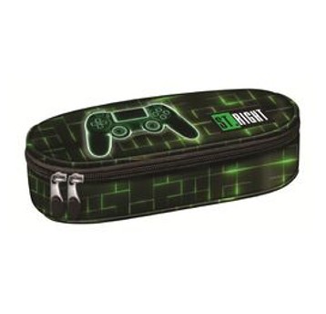 PIÓRNIK SASZETKA USZTYWN Z KLAPKĄ NEON PAD 1721