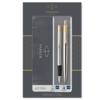 PIÓRO WIECZNE JOTTER + DŁUGOPIS STALOWE GT 2093257
