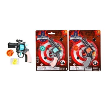 PISTOLET 2w1 NA KAPISZONY I KULKI 5791