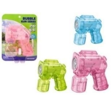 Pistolet bańki 12,5x11,5x5cm ŚWIATŁO BLISTER 2847