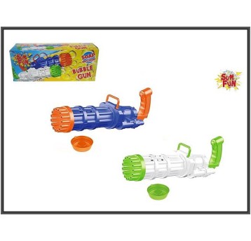 PISTOLET NA BAŃKI 37CM NA BATERIE PŁYN 50ML 5426