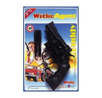 PISTOLET NA SPŁONKĘ 12 SPŁONKA 24CM BUDDY 4403