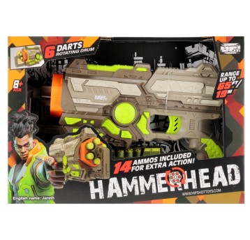 PISTOLET NA STRZAL+AKC 33X24X9 MC 3312