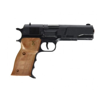 PISTOLET POWER MAN 8 SPŁONKA 22CM 5387