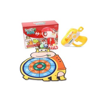 PISTOLET Z TARCZĄ SPORTOX KIDS - ŻYRAFA 6 SZT/K