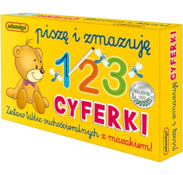 PISZĘ I ZMAZUJĘ CYFERKI 6601