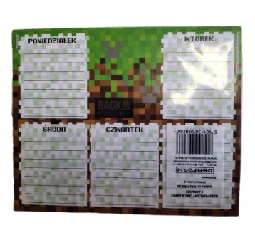 PLAN LEKCJI SAMOPRZYLEPNY MINECRAFT 3SZT A"50 8286