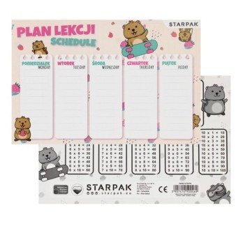 PLAN LEKCJI+TABL MNOZ A5 KUOKA ST 0469 A'25