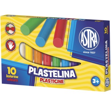 PLASTELINA 10KOL ASTRA 83812902 A"10 0088