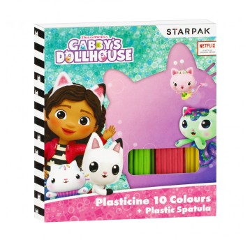PLASTELINA 10KOL FALISTA+SZP GABB