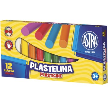 PLASTELINA 12KOL. ASTRA 83813906 A'5 0095