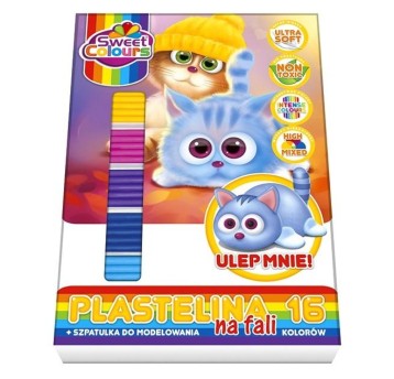 PLASTELINA 16 KOL NA FALI 2243