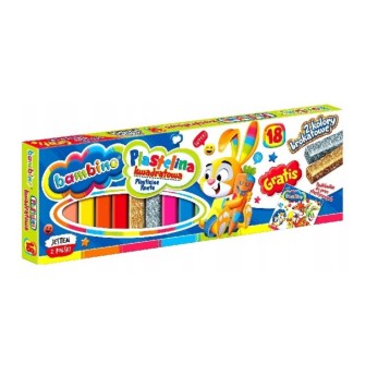 PLASTELINA 18KOL BAMBINO KWADRATOWA 1895 A"5