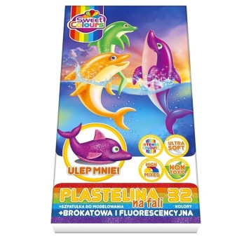 PLASTELINA 32 KOL NA FALI 2250