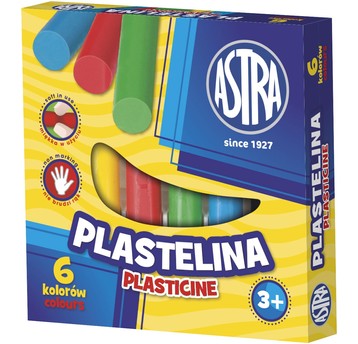 PLASTELINA 6KOL ASTRA 83811905 A'10 0071