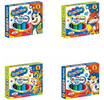 PLASTELINA .6KOL BAMBINO A"20 1727