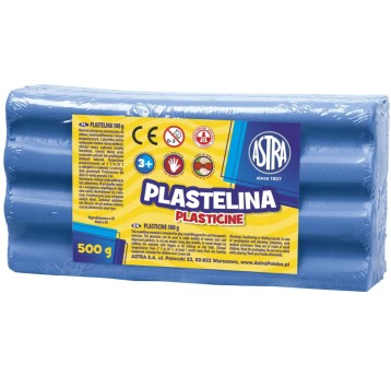 PLASTELINA ASTRA 500G NIEBIESKA 303117007