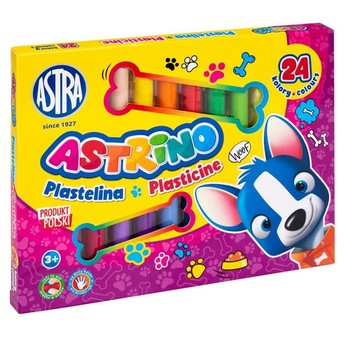PLASTELINA ASTRINO 24 KOL. A'5 8099