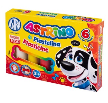 PLASTELINA ASTRINO 6 KOL. 8068