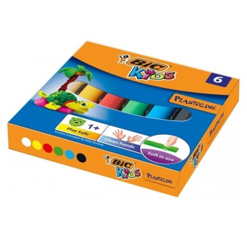 PLASTELINA BIC KIDS 6 KOL. 5488