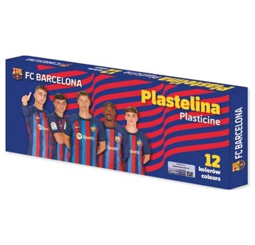 PLASTELINA FCB ASTRA 12 KOLORÓW 5243