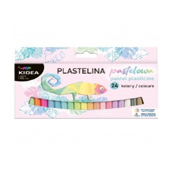 PLASTELINA KIDEA PASTEL 24KOL. 0649