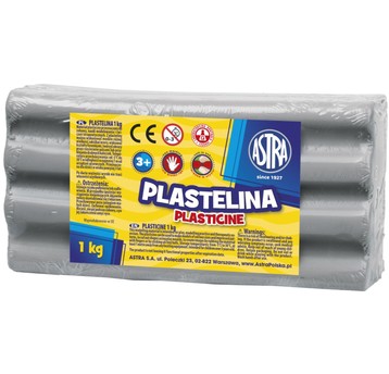 PLASTELINA LUZEM 1KG POPIELATA 303111023