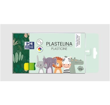 PLASTELINA OXF KIDS 12 KOLORÓW 400174835