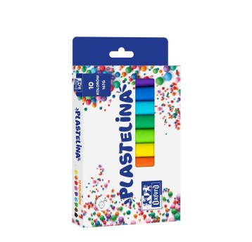 PLASTELINA OXFORD 10 KOLORÓW 167G. 400167087