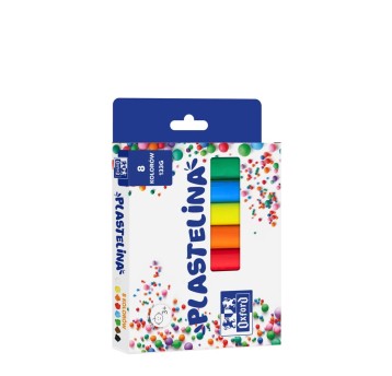 PLASTELINA OXFORD 8 KOLORÓW 133G. 400167088