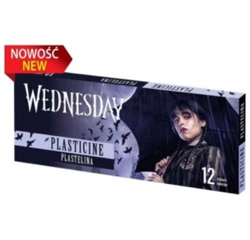 PLASTELINA SZKOLNA WEDNESDAY 12KOL 3125