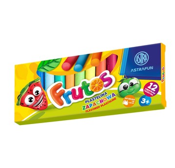 Plastelina zapachowa ASTRAFUN FRUTOS 12kol 1602