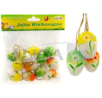 Plastikowe jajka wielkanocne