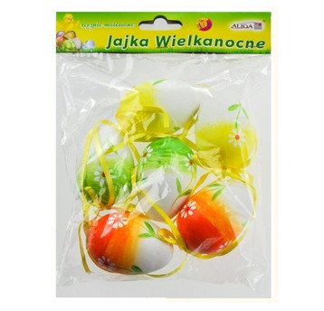 Plastikowe jajka wielkanocne