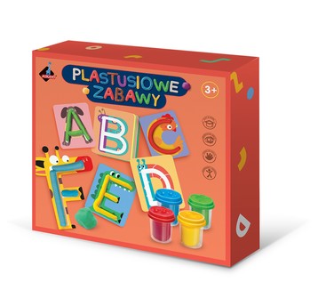 PLASTUSIOWE ZABAWY LITERKI 3868
